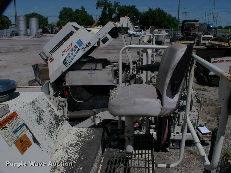 image for item DK9724 2005 Cedarapids CR462 paver