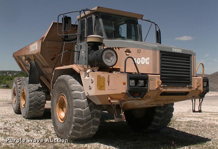 image for item DK9729 2000 John Deere 400C articulated haul truck