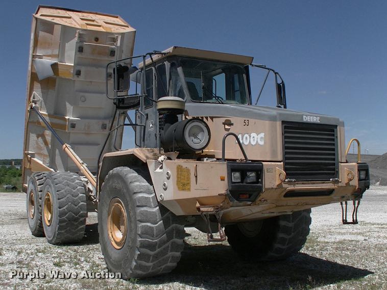 image for item DK9729 2000 John Deere 400C articulated haul truck