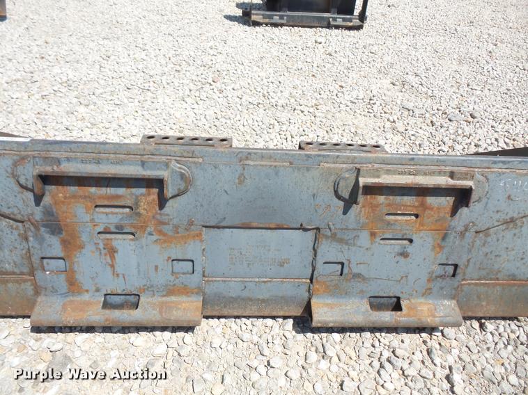 image for item DL9565 Bobcat skid steer bucket