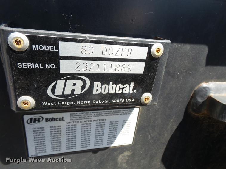image for item DL9566 Bobcat dozer blade