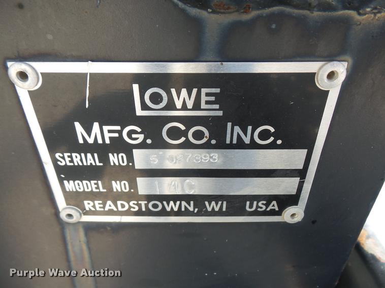 image for item DL9567 Lowe 14C trencher