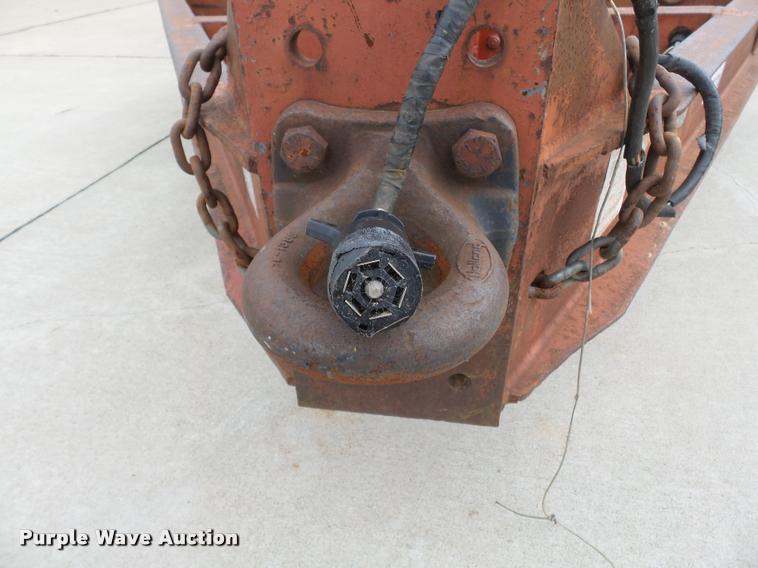 image for item K3267 2000 Belshe T-16 equipment trailer