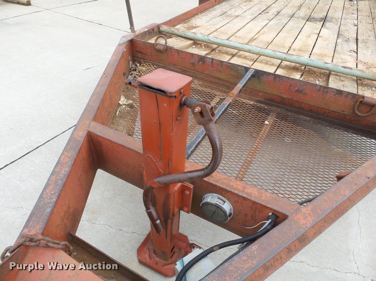 image for item K3267 2000 Belshe T-16 equipment trailer