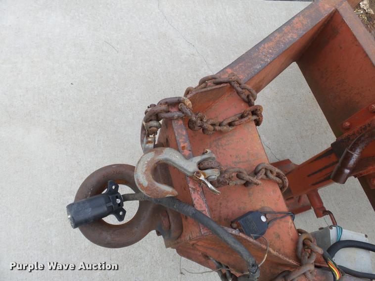 image for item K3267 2000 Belshe T-16 equipment trailer