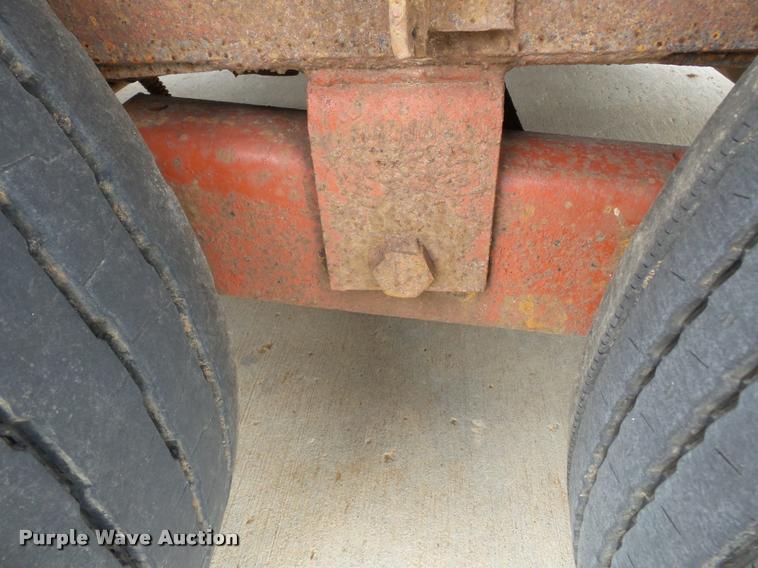 image for item K3267 2000 Belshe T-16 equipment trailer