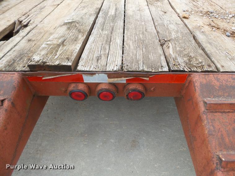 image for item K3267 2000 Belshe T-16 equipment trailer