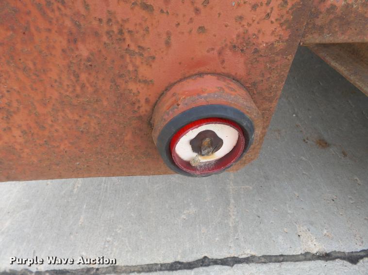 image for item K3267 2000 Belshe T-16 equipment trailer