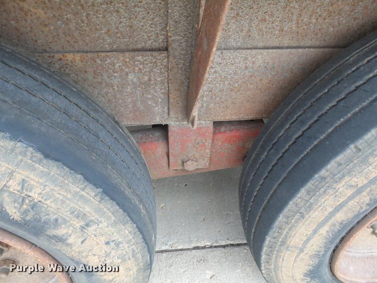 image for item K3267 2000 Belshe T-16 equipment trailer