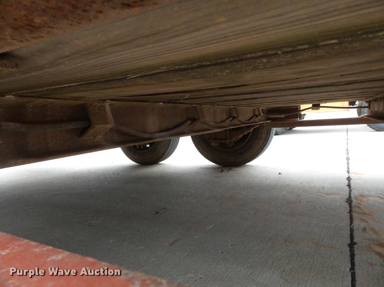 image for item K3267 2000 Belshe T-16 equipment trailer