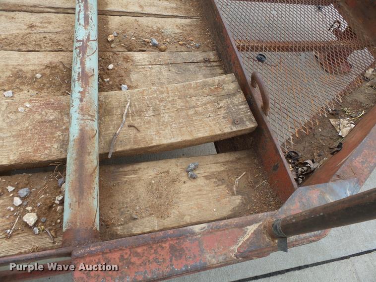 image for item K3267 2000 Belshe T-16 equipment trailer