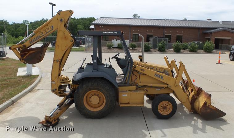 image for item K3268 1997 Case 580L backhoe