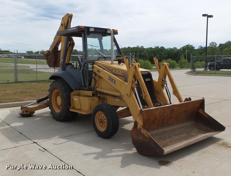 image for item K3268 1997 Case 580L backhoe