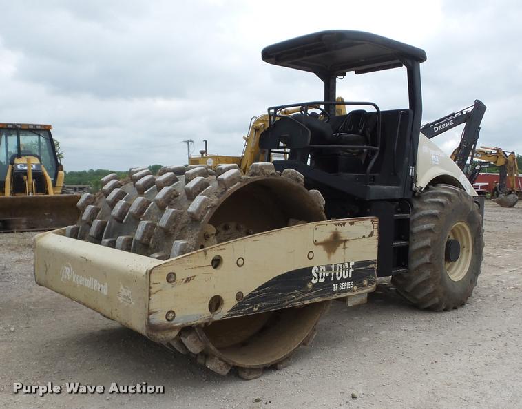 image for item K6469 2005 Ingersoll Rand SD-100F TF single drum roller