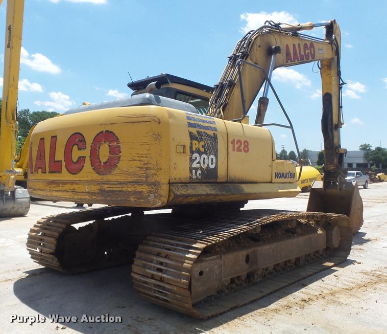 image for item K7567 2005 Komatsu PC200LC-7 excavator