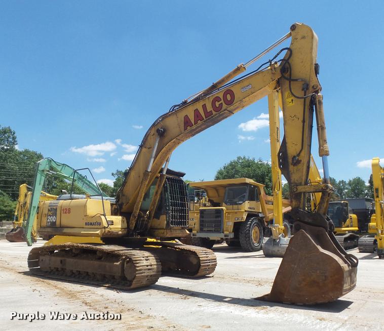 image for item K7567 2005 Komatsu PC200LC-7 excavator