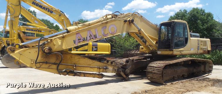 image for item K7568 1997 Komatsu PC400LC-6 excavator