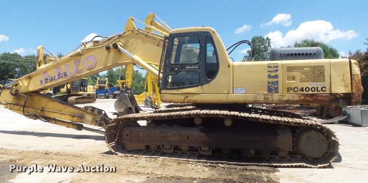 image for item K7568 1997 Komatsu PC400LC-6 excavator