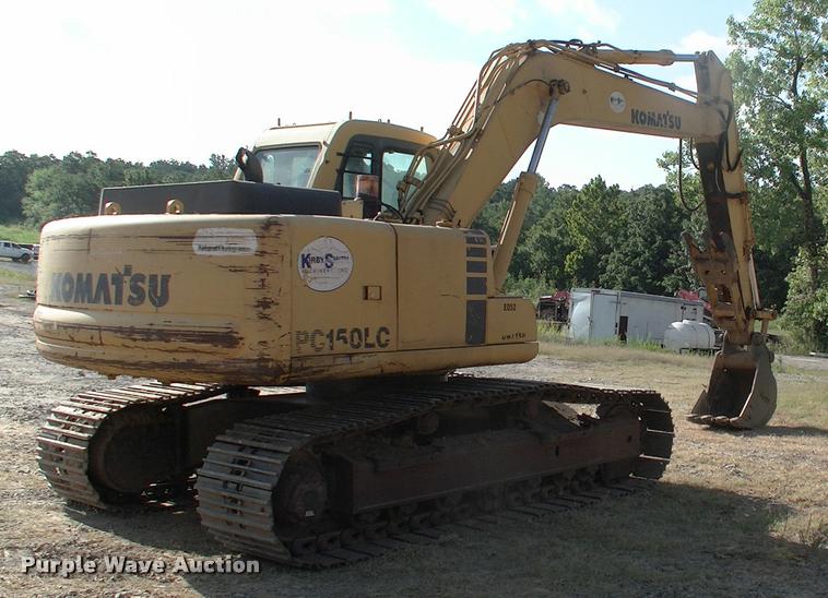 image for item L1963 2001 Komatsu PC150LC-6K excavator