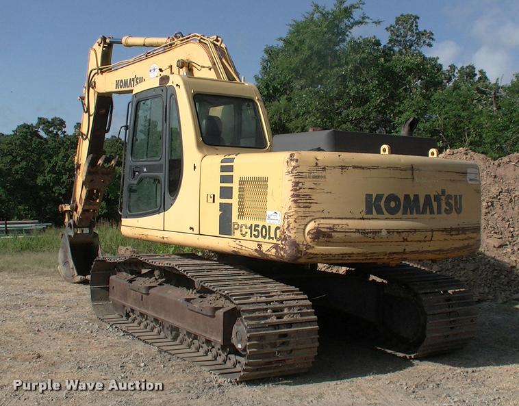 image for item L1963 2001 Komatsu PC150LC-6K excavator