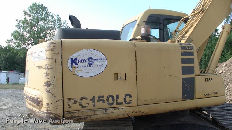 image for item L1963 2001 Komatsu PC150LC-6K excavator