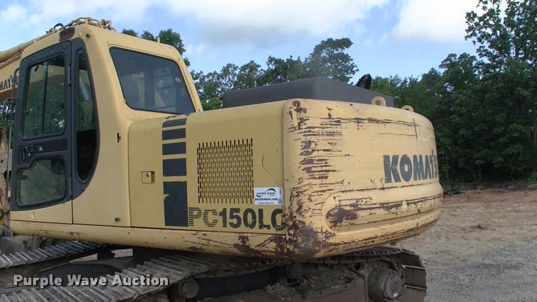 image for item L1963 2001 Komatsu PC150LC-6K excavator
