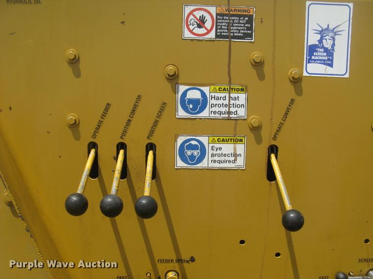 image for item L2327 2008 Screen Machine top soil screen plant