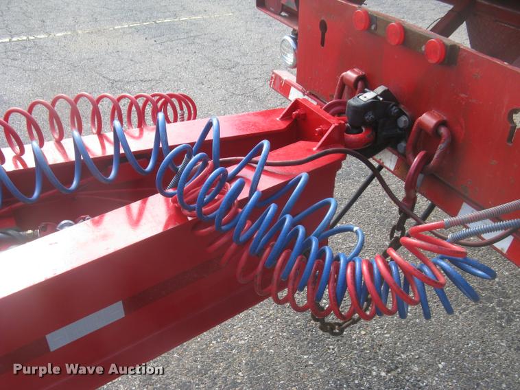 image for item L2328 1999 Evaco tilt deck equipment trailer