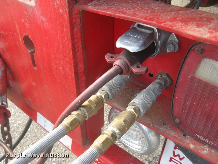 image for item L2328 1999 Evaco tilt deck equipment trailer