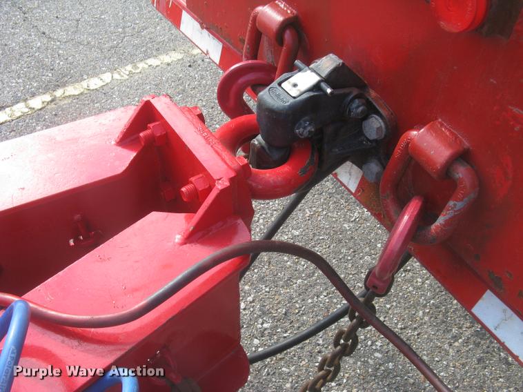 image for item L2328 1999 Evaco tilt deck equipment trailer