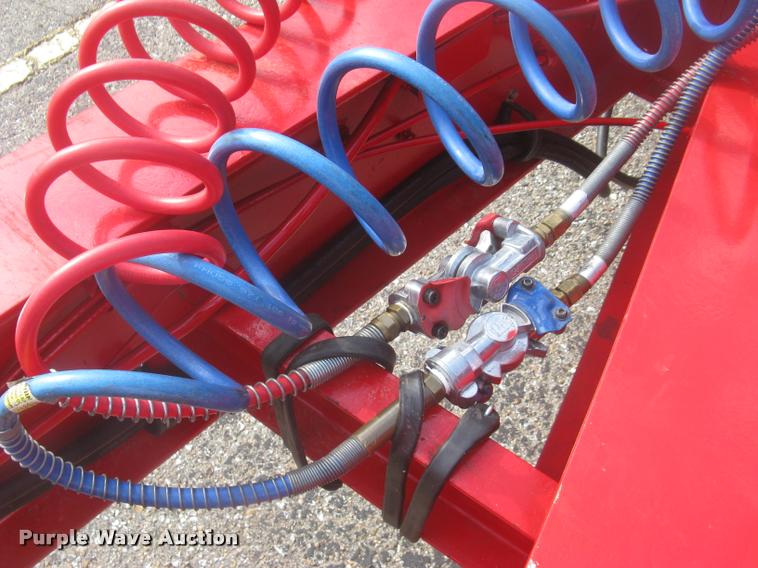 image for item L2328 1999 Evaco tilt deck equipment trailer