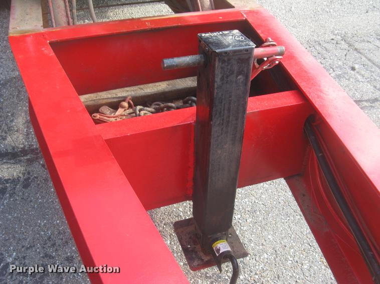 image for item L2328 1999 Evaco tilt deck equipment trailer
