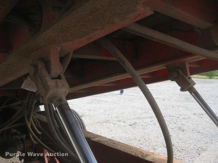 image for item L2328 1999 Evaco tilt deck equipment trailer