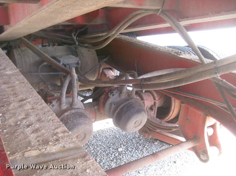 image for item L2328 1999 Evaco tilt deck equipment trailer