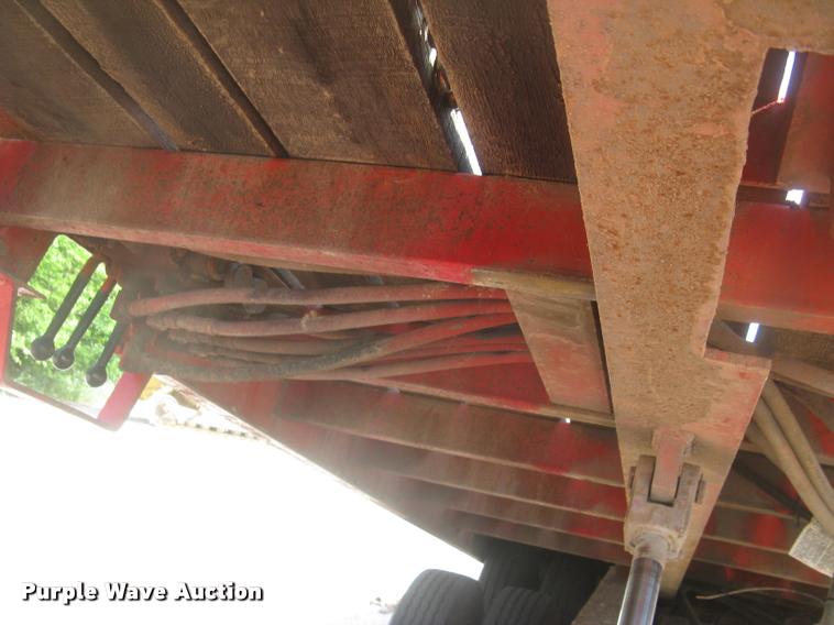 image for item L2328 1999 Evaco tilt deck equipment trailer