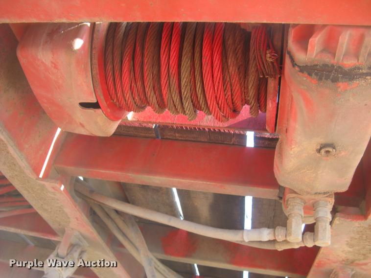 image for item L2328 1999 Evaco tilt deck equipment trailer