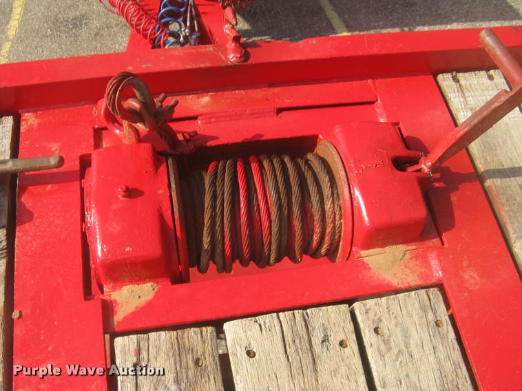 image for item L2328 1999 Evaco tilt deck equipment trailer