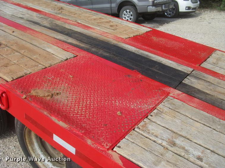 image for item L2328 1999 Evaco tilt deck equipment trailer