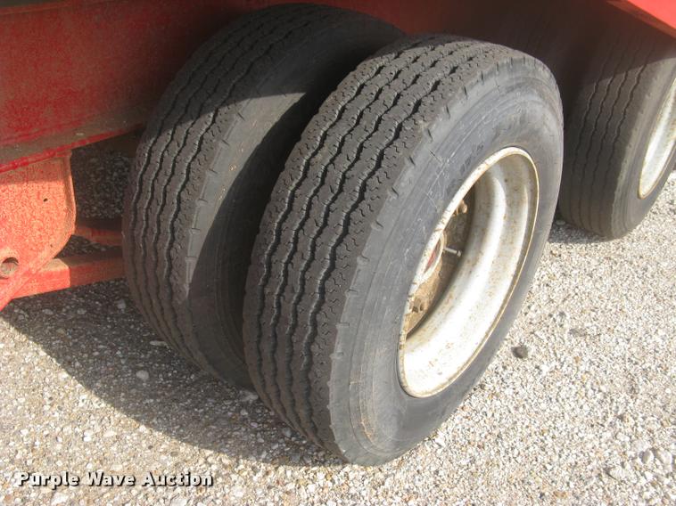 image for item L2328 1999 Evaco tilt deck equipment trailer