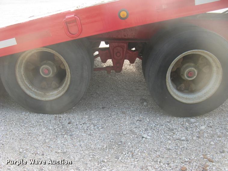 image for item L2328 1999 Evaco tilt deck equipment trailer