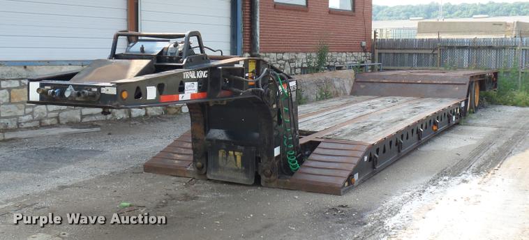 image for item L4720 2003 Trail King TK70DGHT-502 lowboy equipment trailer