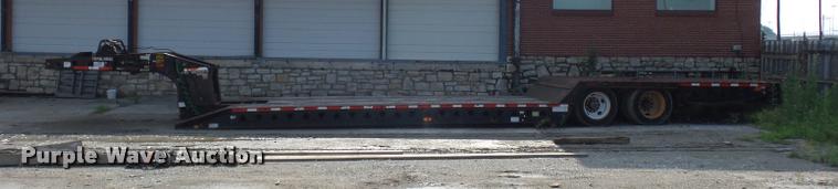 image for item L4720 2003 Trail King TK70DGHT-502 lowboy equipment trailer