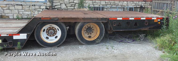 image for item L4720 2003 Trail King TK70DGHT-502 lowboy equipment trailer