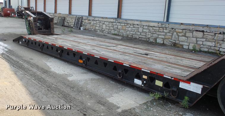 image for item L4720 2003 Trail King TK70DGHT-502 lowboy equipment trailer