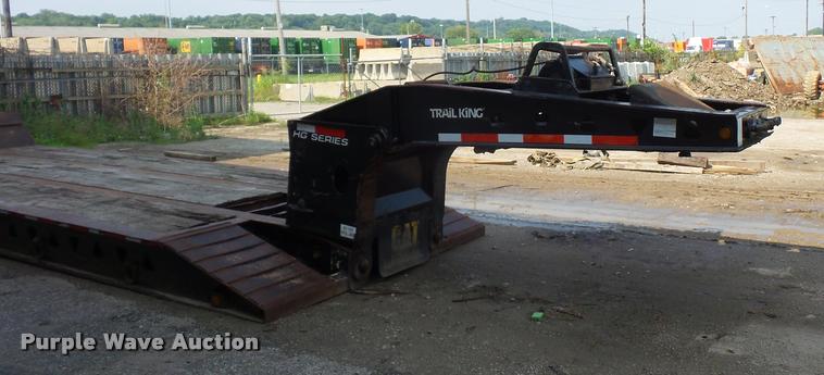 image for item L4720 2003 Trail King TK70DGHT-502 lowboy equipment trailer