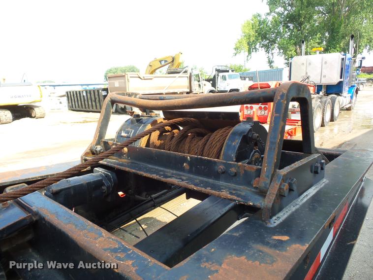 image for item L4720 2003 Trail King TK70DGHT-502 lowboy equipment trailer