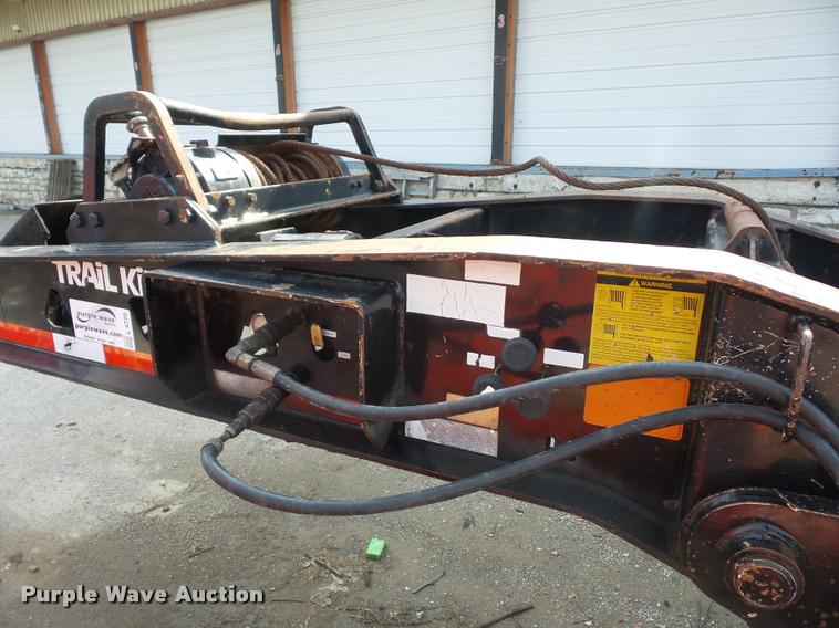 image for item L4720 2003 Trail King TK70DGHT-502 lowboy equipment trailer