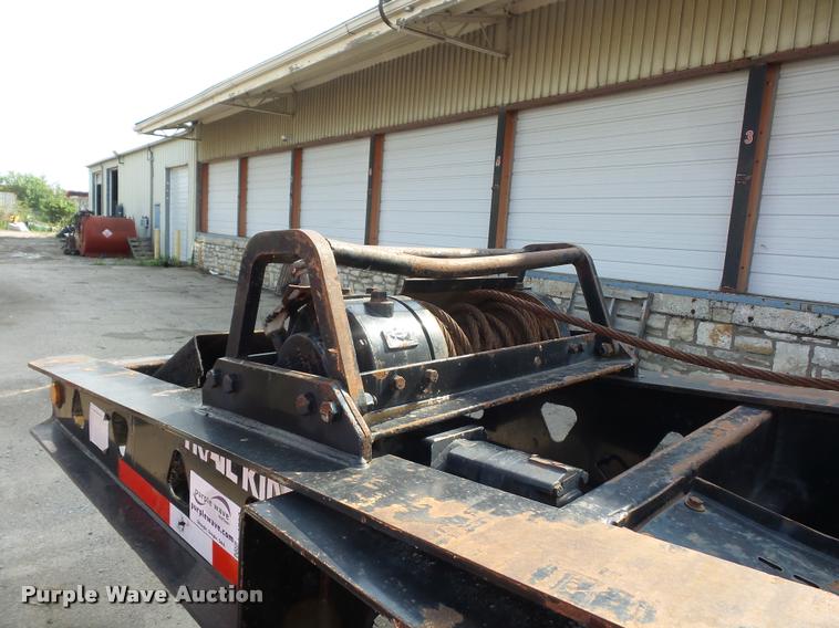 image for item L4720 2003 Trail King TK70DGHT-502 lowboy equipment trailer