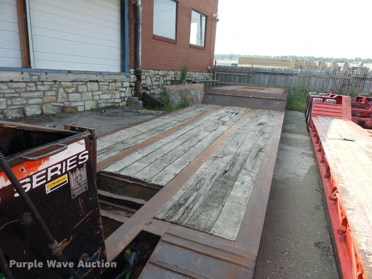 image for item L4720 2003 Trail King TK70DGHT-502 lowboy equipment trailer