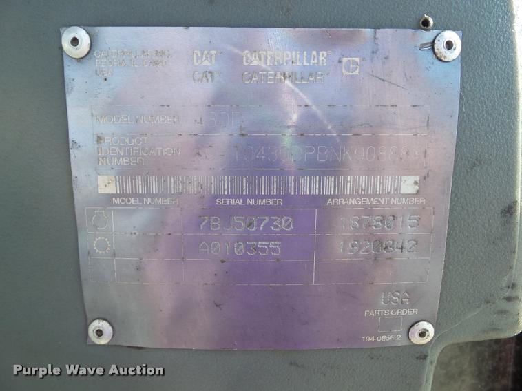 image for item L5603 2001 Caterpillar 430D backhoe